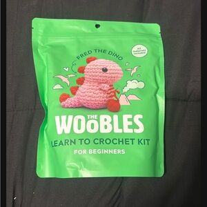 The Woobles Fred the Dino Crochet Kit - EXCLUSIVE VALENTINES DAY EDITION